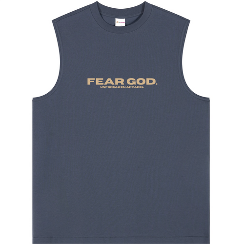 【S】fear of god 5th collection tank top NWT FEAR OF GOD Fifth Collection Longline Mesh Tank White
