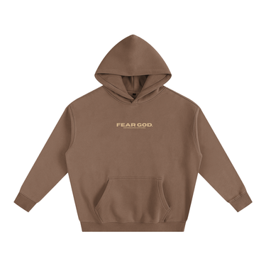 "FEAR GOD" Oversized Fleece Hoodie