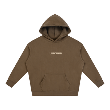 "GOD IS BIGGER THAN WHAT YOU'RE FACING" Oversized Fleece Hoodie
