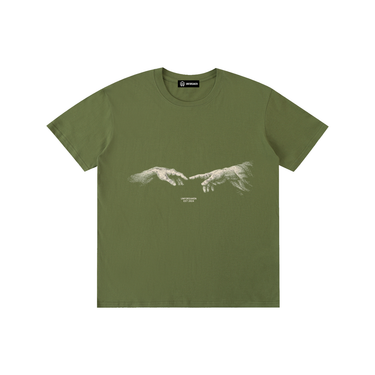 "CREATION OF ADAM" Pure Cotton Tee