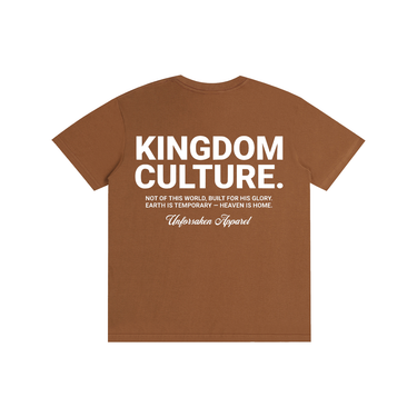 "KINGDOM CULTURE" Pure Cotton Tee