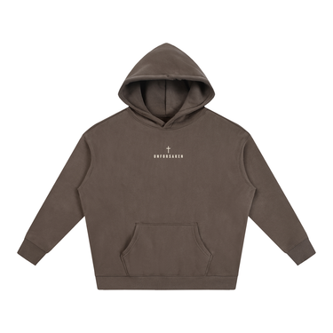 "NEVER ALONE" Oversized Fleece Hoodie