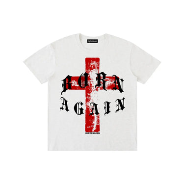 "BORN AGAIN" Pure Cotton Tee