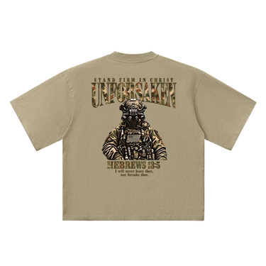 "STAND FIRM IN CHRIST" Premium Pump Cover Tee