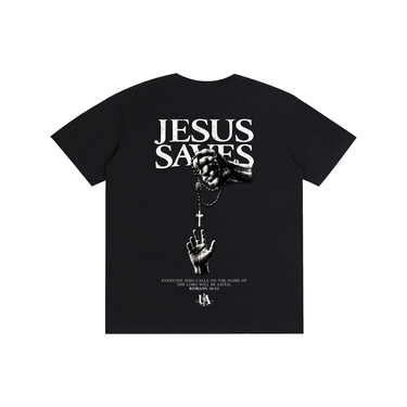 "JESUS SAVES" Pure Cotton Tee